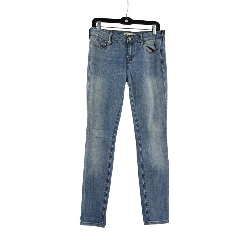 Bullhead Denim Co Mid-Rise Skinniest Women's Blue Jeans Size 28 Med Wash